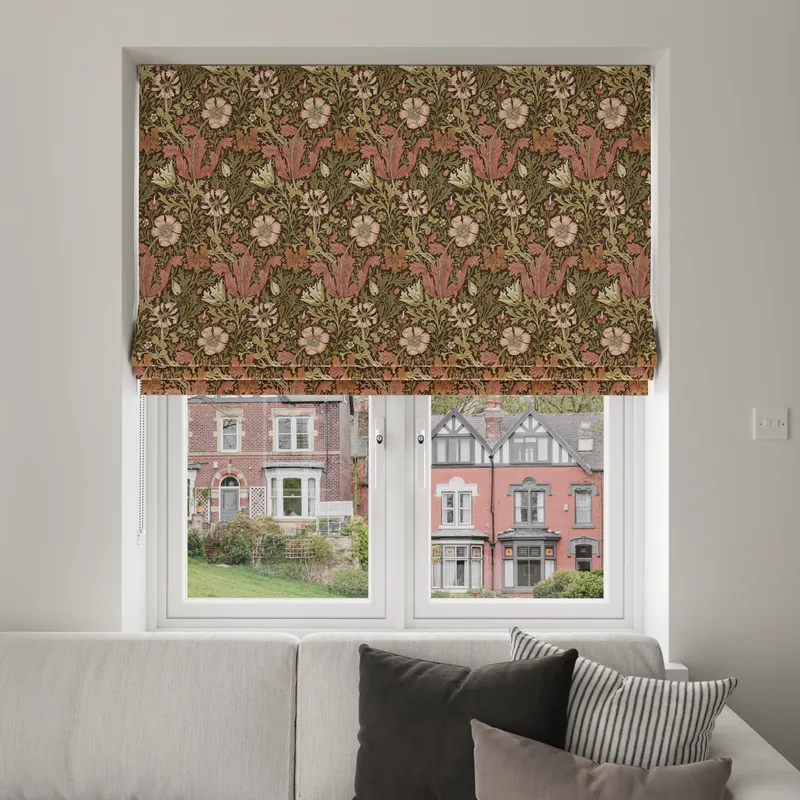 William Morris At Home Compton Velvet Brick Blinds Uk