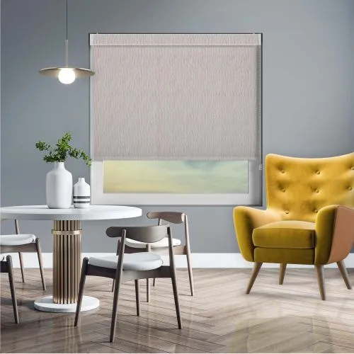 Cia Silver Pelmet Roller Blind