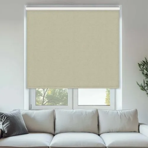 Alpine Oatmeal Cordless Roller Blinds - Shop Now