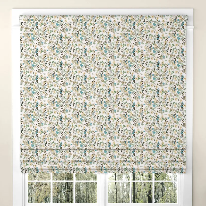 Ante Decor Zoe Made To Measure Roman Blind Green