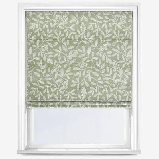 Charlotte Forest Roman Blind