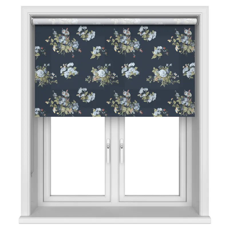 Laura Ashley Rosemore Midnight Blinds Uk