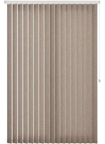 Leith Taupe Brown Vertical Blind
