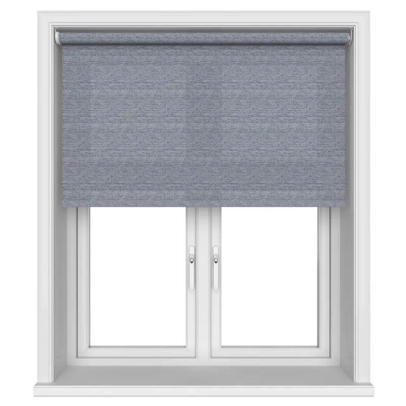 Luxe Navy Motorised Roller Blind