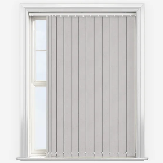 Deluxe Plain Pebble Grey Vertical Blind