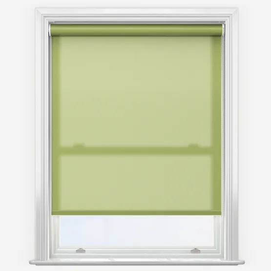 Deluxe Plain Lime Roller Blind