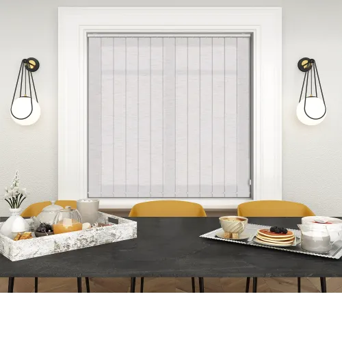 Weave Moonstone Vertical Blind