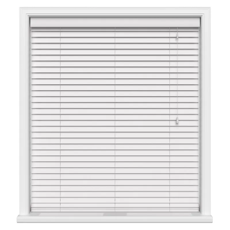 Snowdrift White Real Wood Motorised Uk - Motorised Blinds