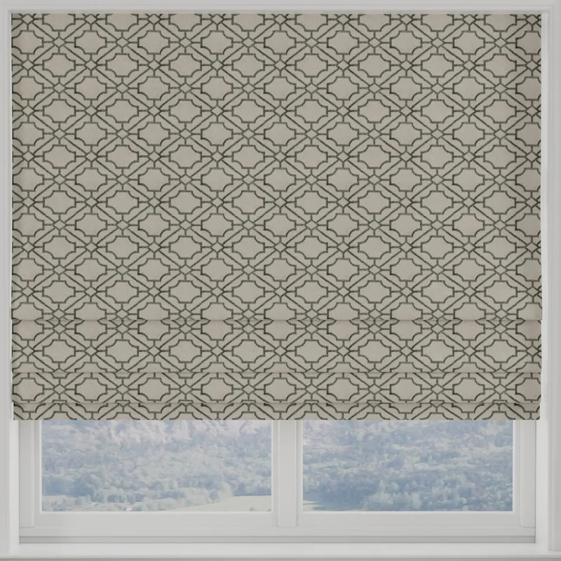 Rocco Made To Measure Roman Blind Duckegg