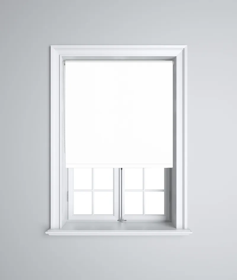 Unitex Fr White 1 83m Roller Blinds
