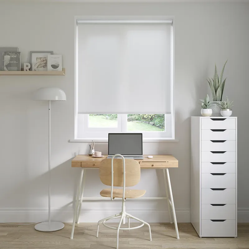 Cancun White Roller Blinds