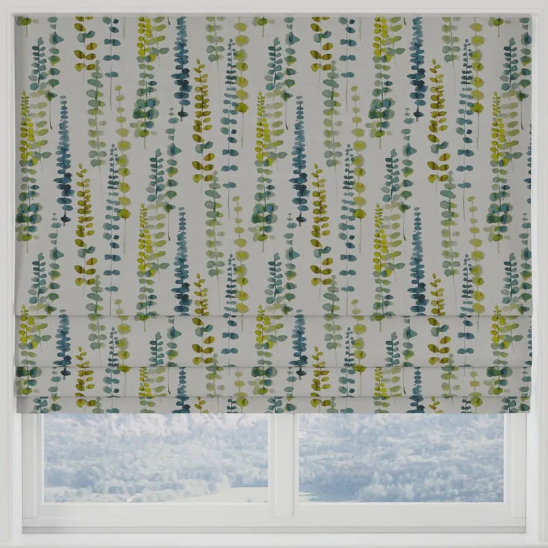 Santa Maria Made To Measure Roman Blind Oasis