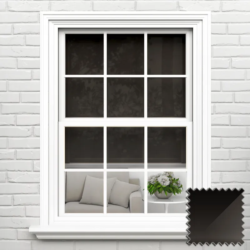 Bronze Solar Film Roller Blinds