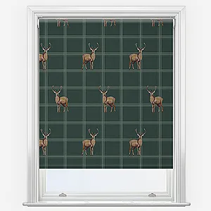 Sonova Studio Hawick Forest Green Roller Blind