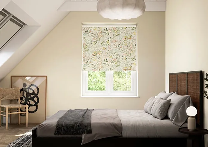 Cleo Coral Silk - Roller Blind