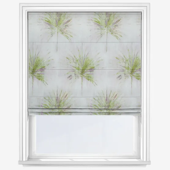 Greenery Wisteria Roman Blind