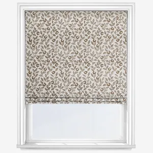 Adeline Walnut Roman Blind