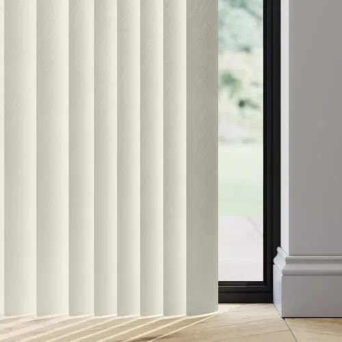 Perlato Cream Rigid Vertical Blinds