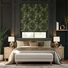 Congo Velvet Amber Roman Blind