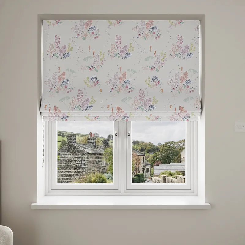 Sara Miller Underwater White Blinds Uk