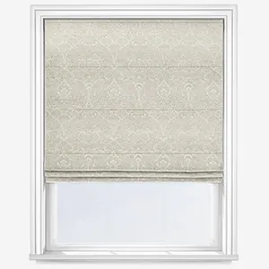 William Morris At Home Lodden Embroidery Chalk Roman Blind