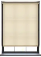 Woven Parchment Roller Blind