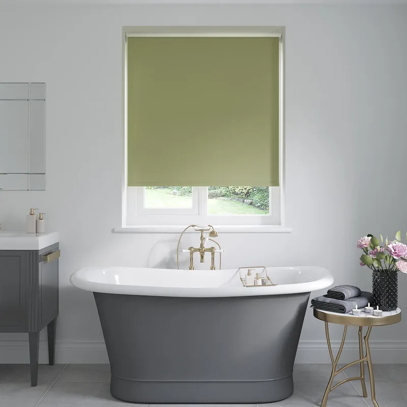 Barcelona Glade Green Roller Blinds
