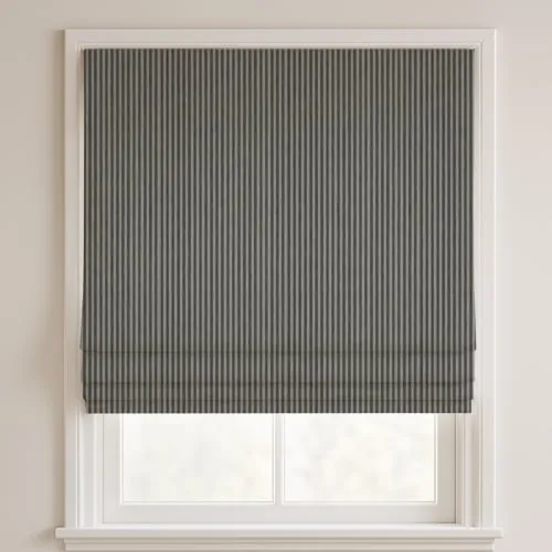 Logan Mono Deluxe Roman Blinds
