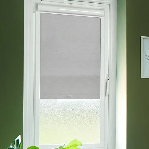 Mariella Charcoal (Sheer) Perfect Fit Roller Blinds