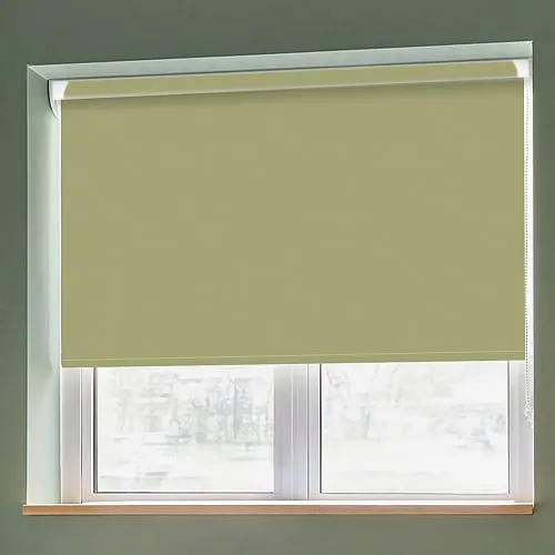 Banlight Duo Fr Green (Blackout) Grip Fit Roller Blinds
