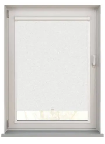 White Stucco Perfect Fit Roller Blind