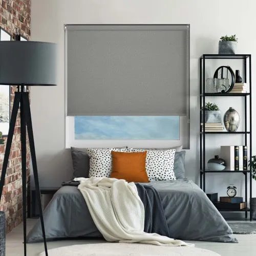 Eden Shadow Grey Roller Blind