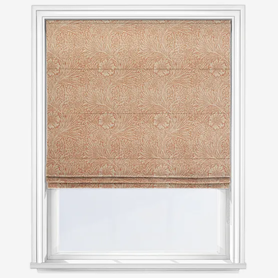 William Morris At Home Marigold Woven Madder Roman Blind