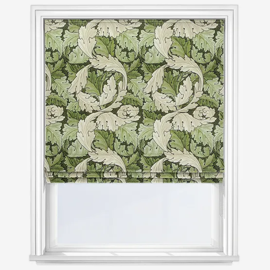William Morris At Home Acanthus Nettle Roman Blind