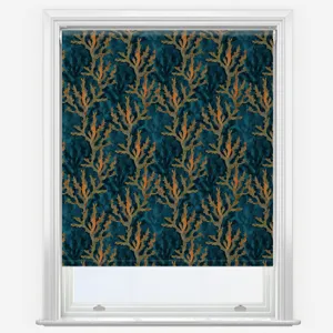 Sonova Studio Kelp Blue Rust Roller Blind