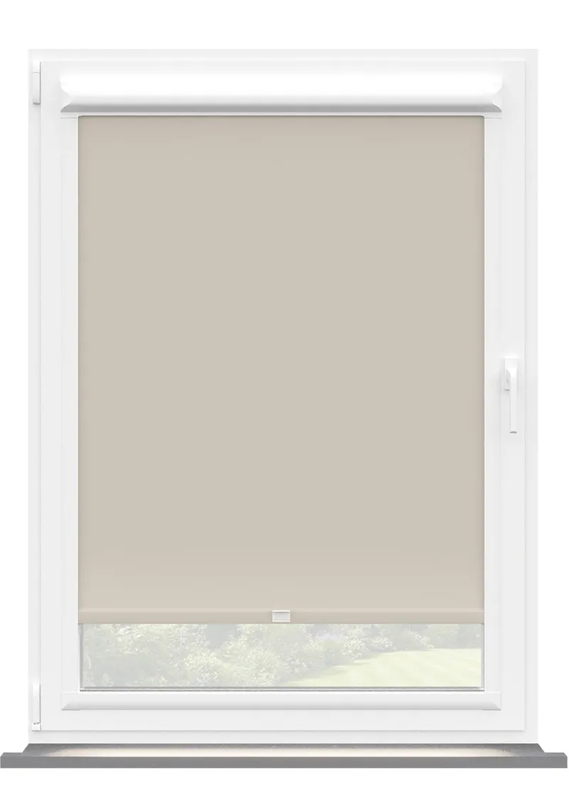 Buttermilk Blackout Perfect Fit Roller Blind
