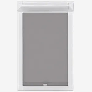 Deluxe Plain Storm Grey Perfect Fit Roller Blind