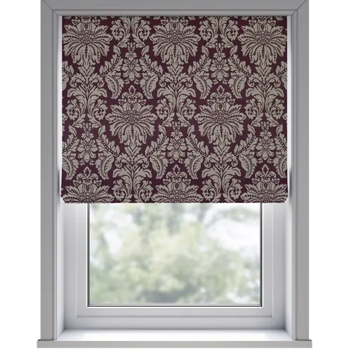 Riva Berry Deluxe Roman Blinds