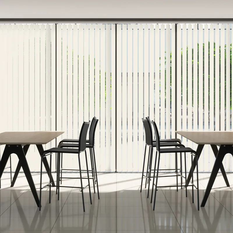 Contract Metropolis Pvc Taupe Vertical Blind