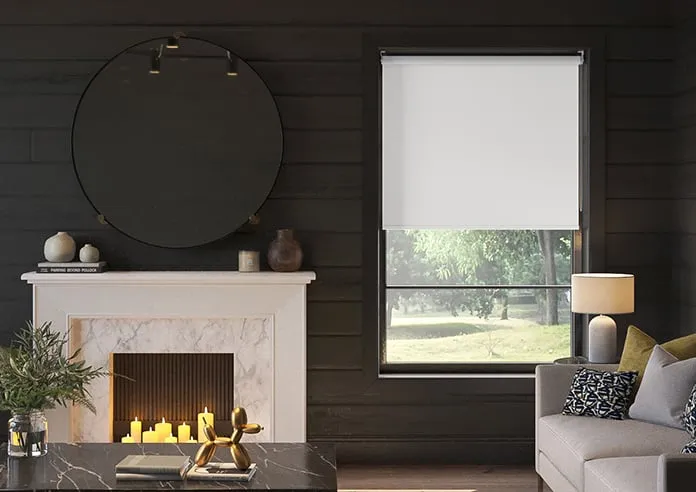 Toulouse (Blackout) Textured Grey - Roller Blind