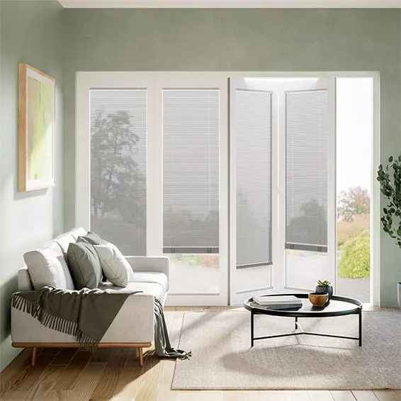 Bifold Silver Venetian - 16mm Slat