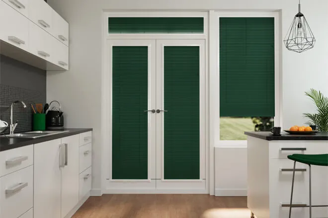 Precision Green - 25mm Slat Venetian Perfect Fit Blind