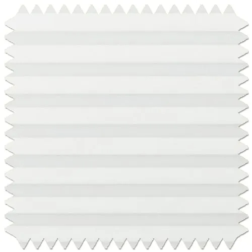 Metropol Asc White Freehanging Pleated Blinds