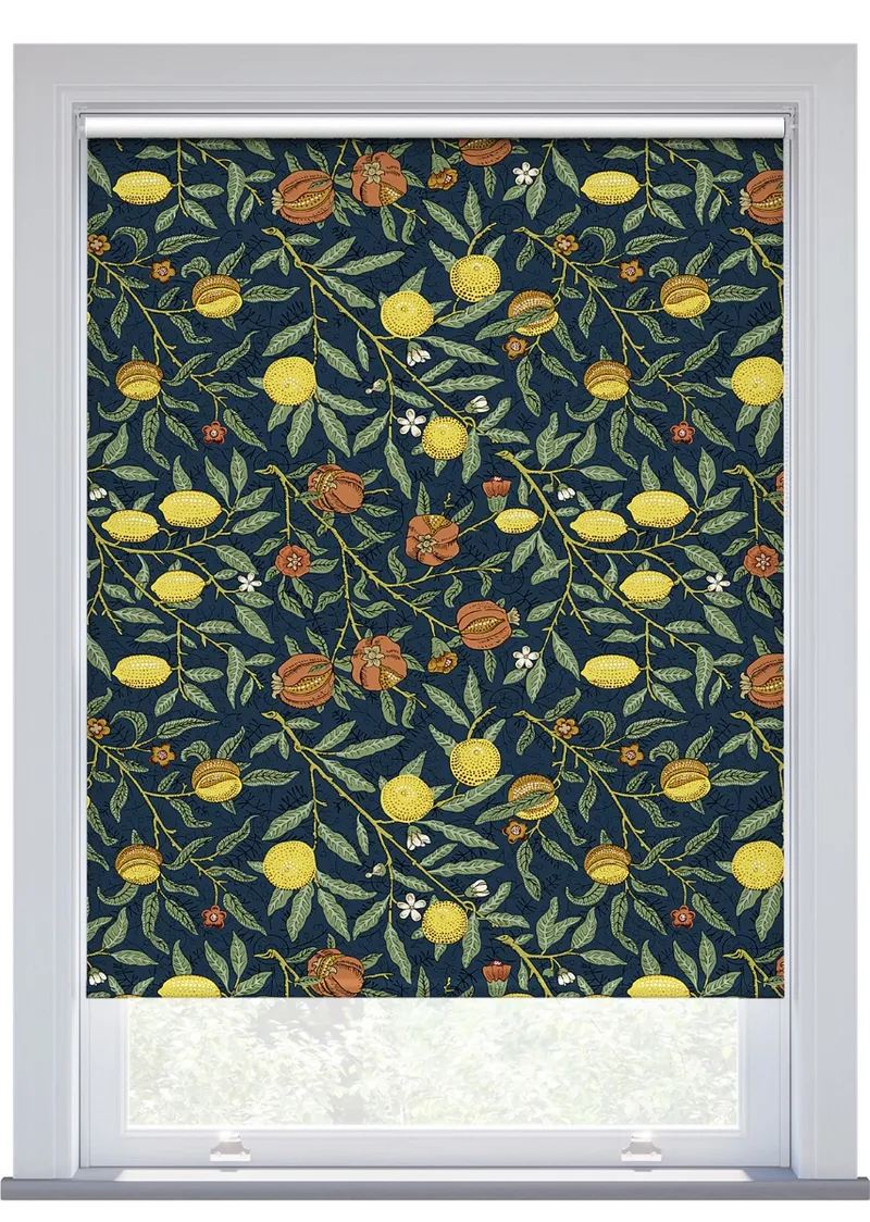 Morris & Co Fruit Ink Roller Blind