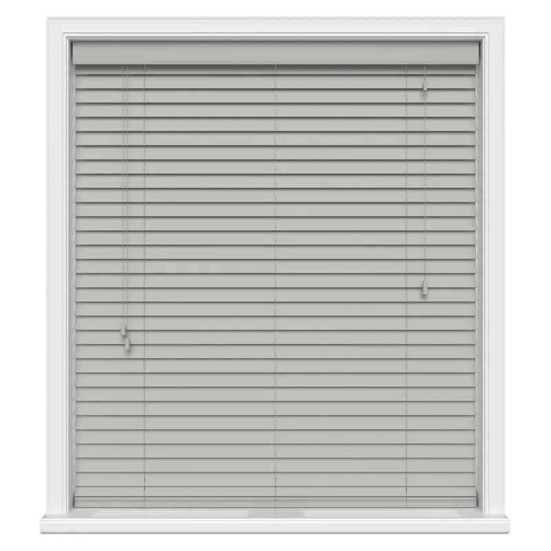 Stone Grey Real Wood Uk - Wooden Blinds