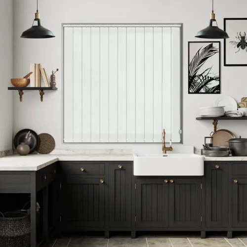 Viva White Vertical Blind