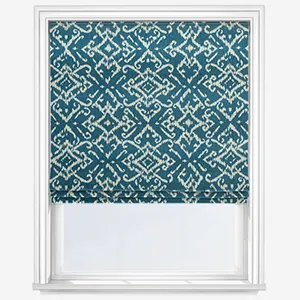 Lattice Denim Roman Blind