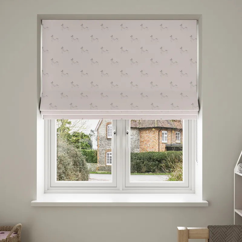 Sophie Allport Fairground Ponies Soft Pink Blinds Uk