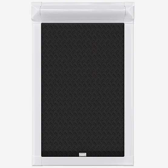 Whiston Black Perfect Fit Roller Blind