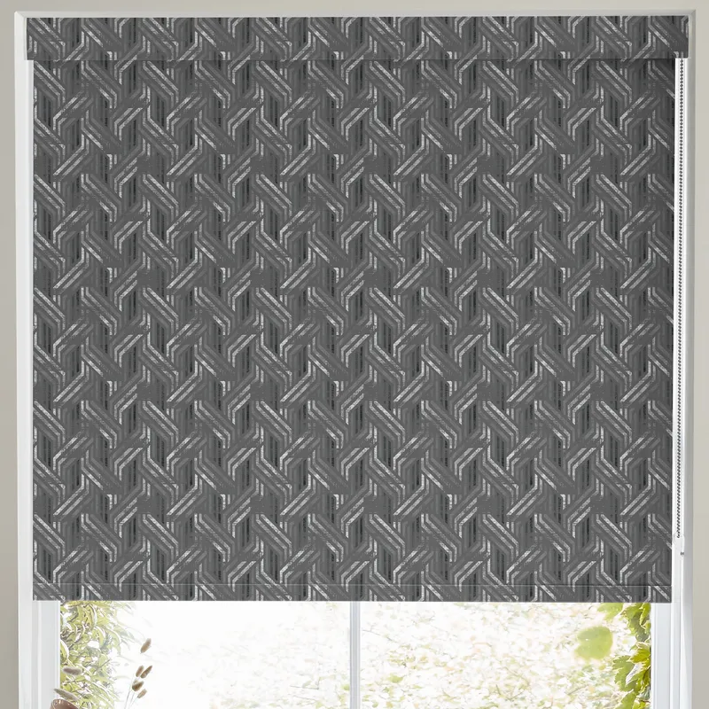 Freya Made To Measure Blackout Roller Blind Charcoal